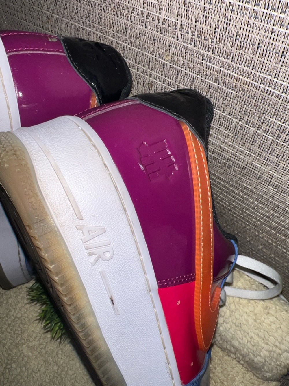 Nike Airforce 1 x UNDEFEATED Low top sneakers - Picture 7 of 8